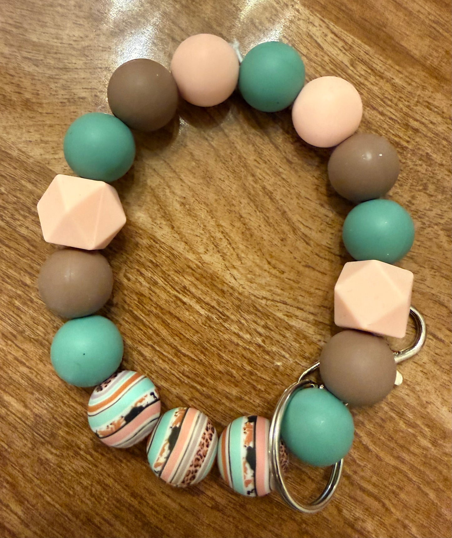 Silicone Wristlet Keychain - Bracelet