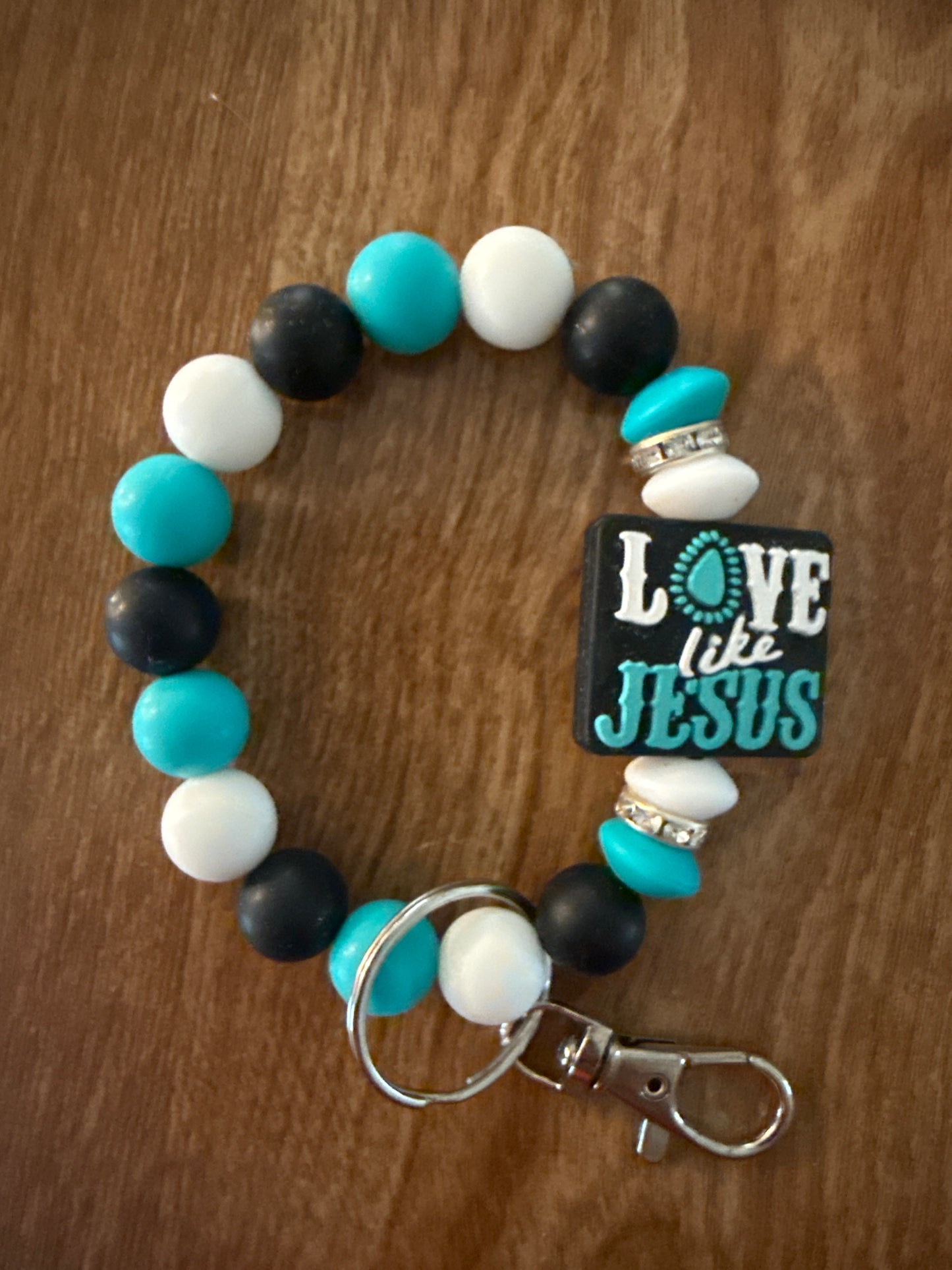 Silicone Wristlet Keychain - Bracelet