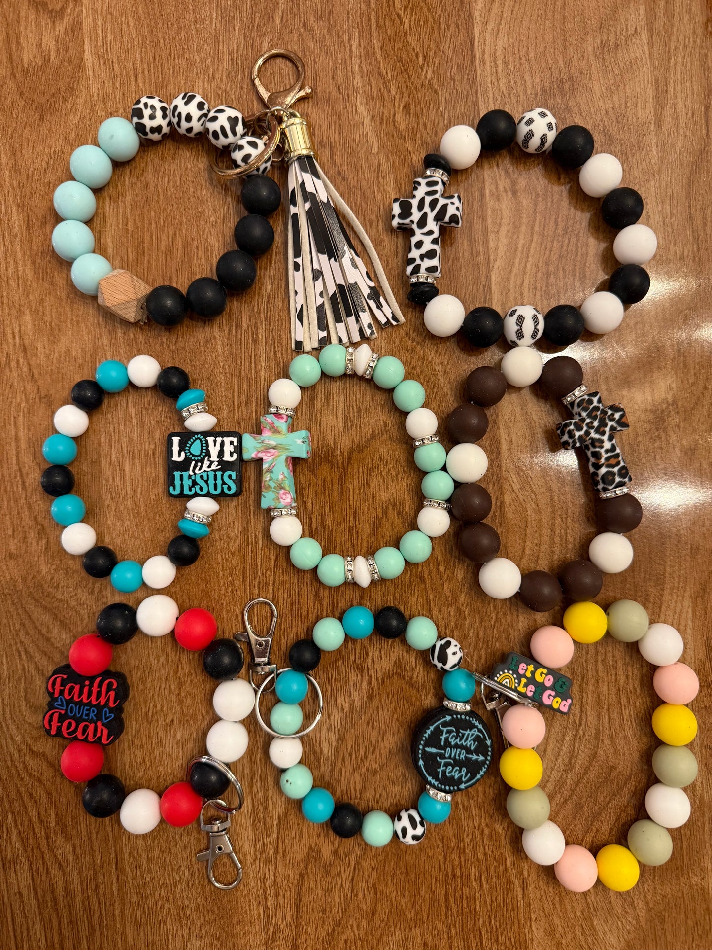 Silicone Wristlet Keychain - Bracelet