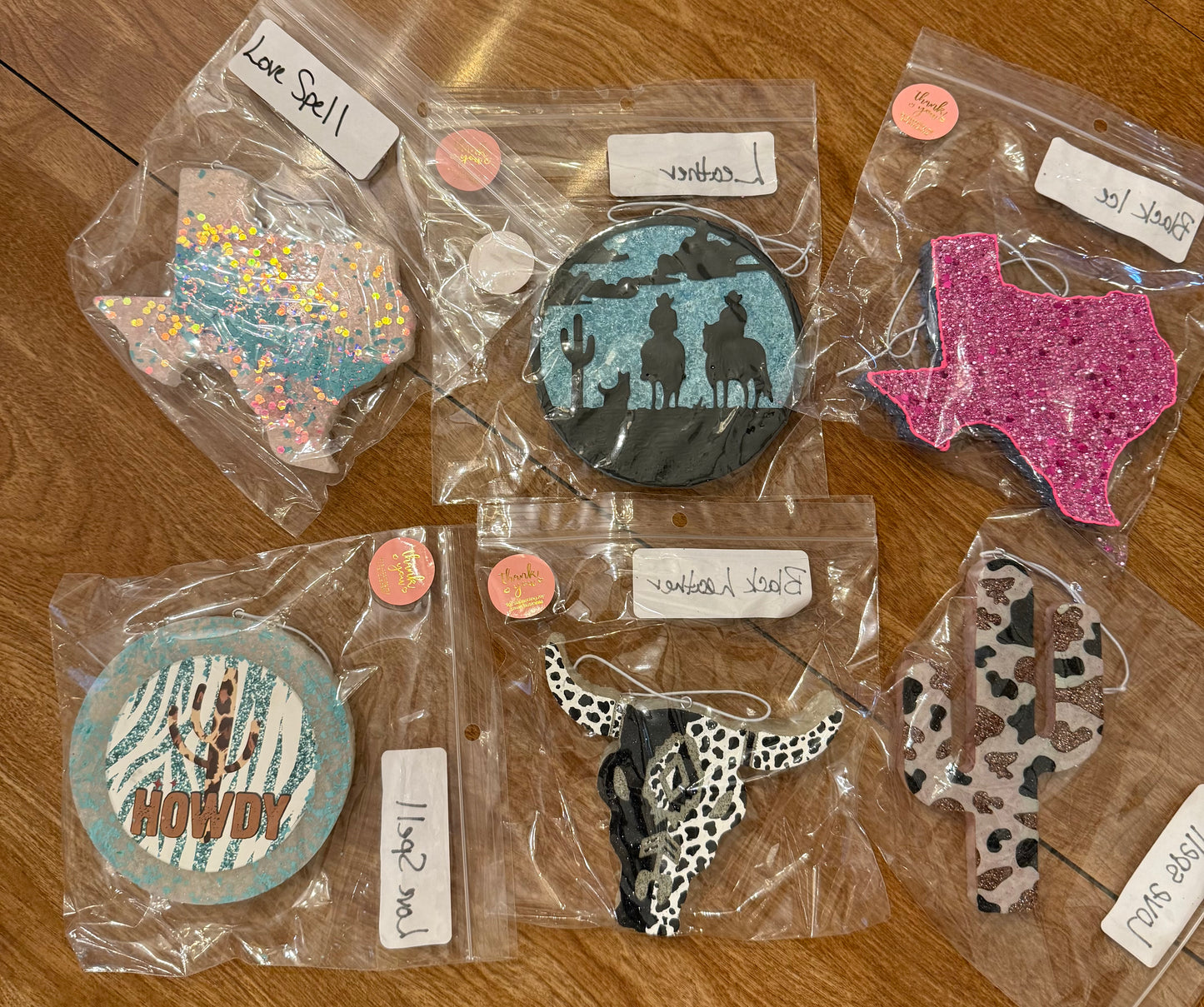 Scented Freshies - Vehicle Air Fresheners