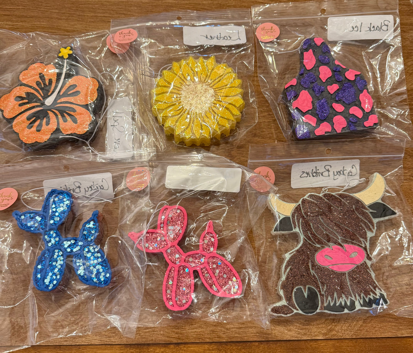 Scented Freshies - Vehicle Air Fresheners