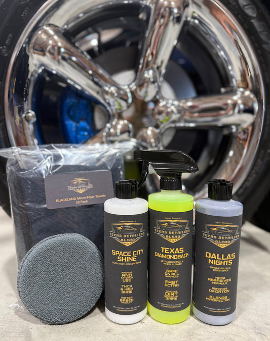 Chrome Wheel & Tire Kit