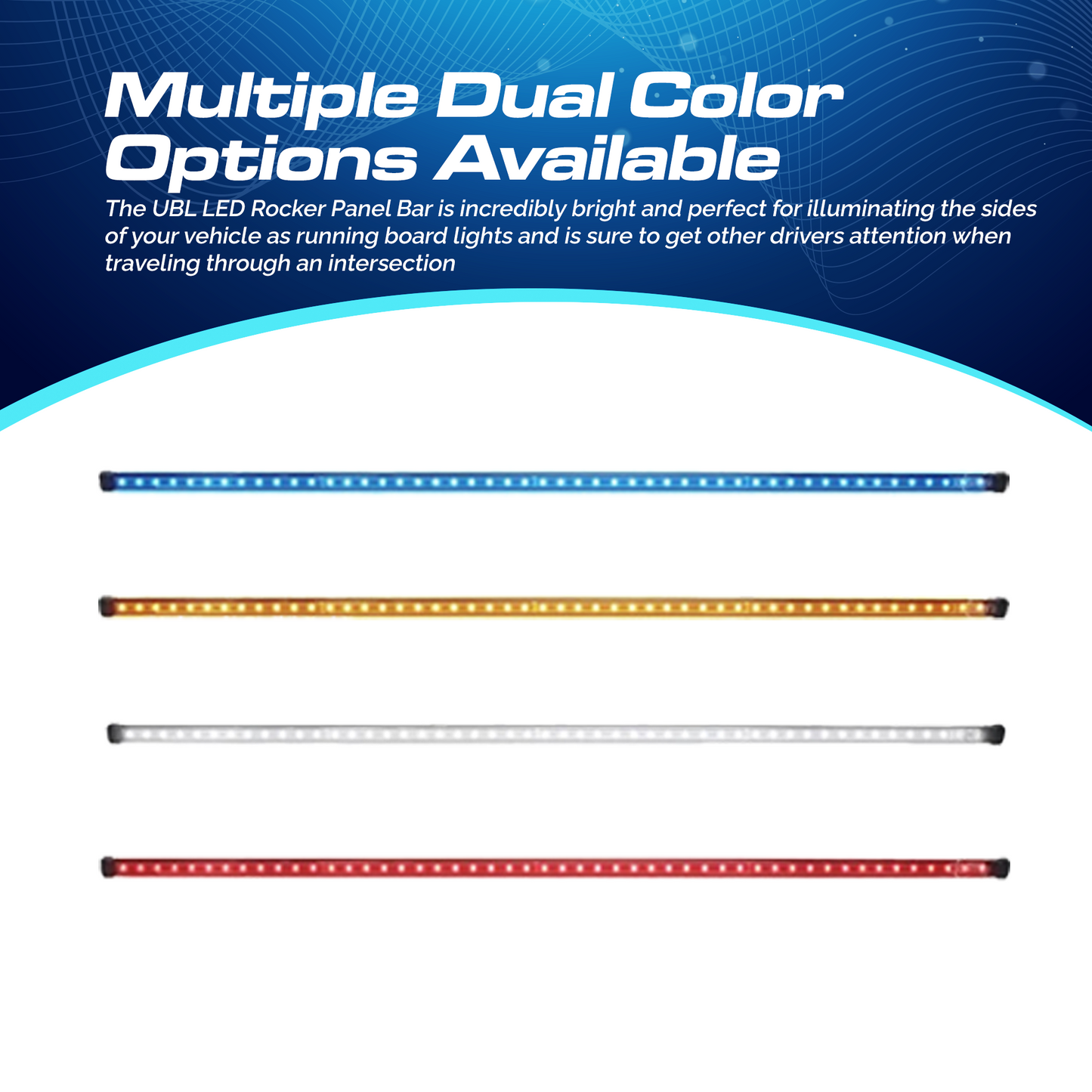 UBL LED Running Board Rocker Panel Light