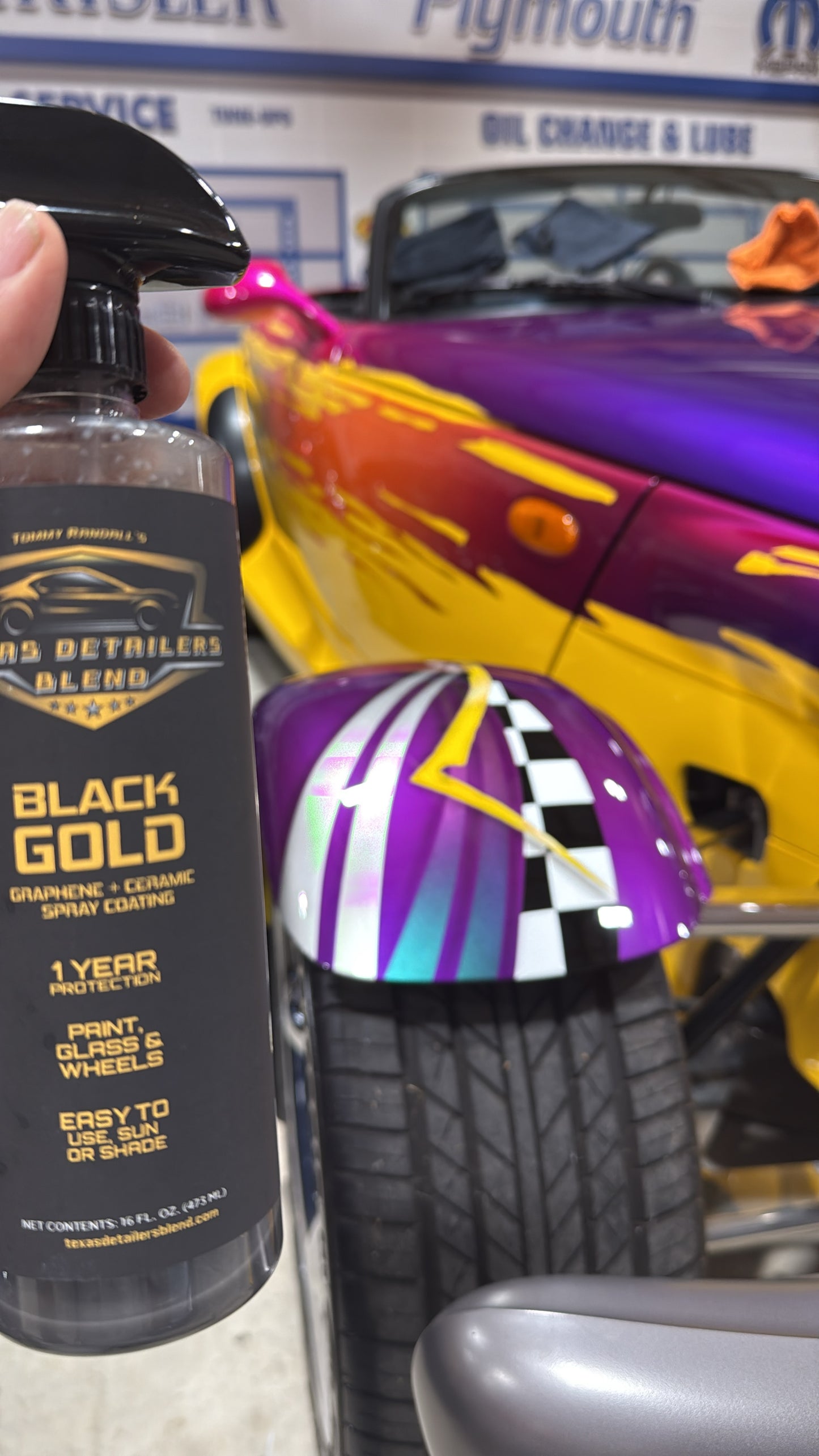 Black Gold - Graphene & Ceramic Spray Coating