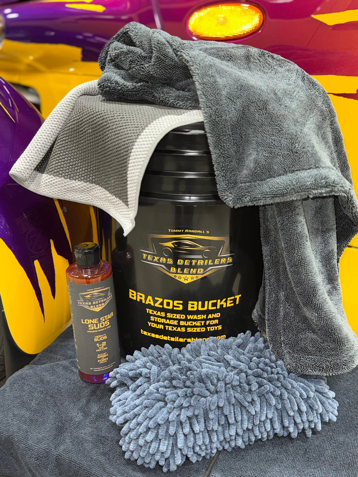 Fall Wash, Decontaminate & Dry Gift Bucket