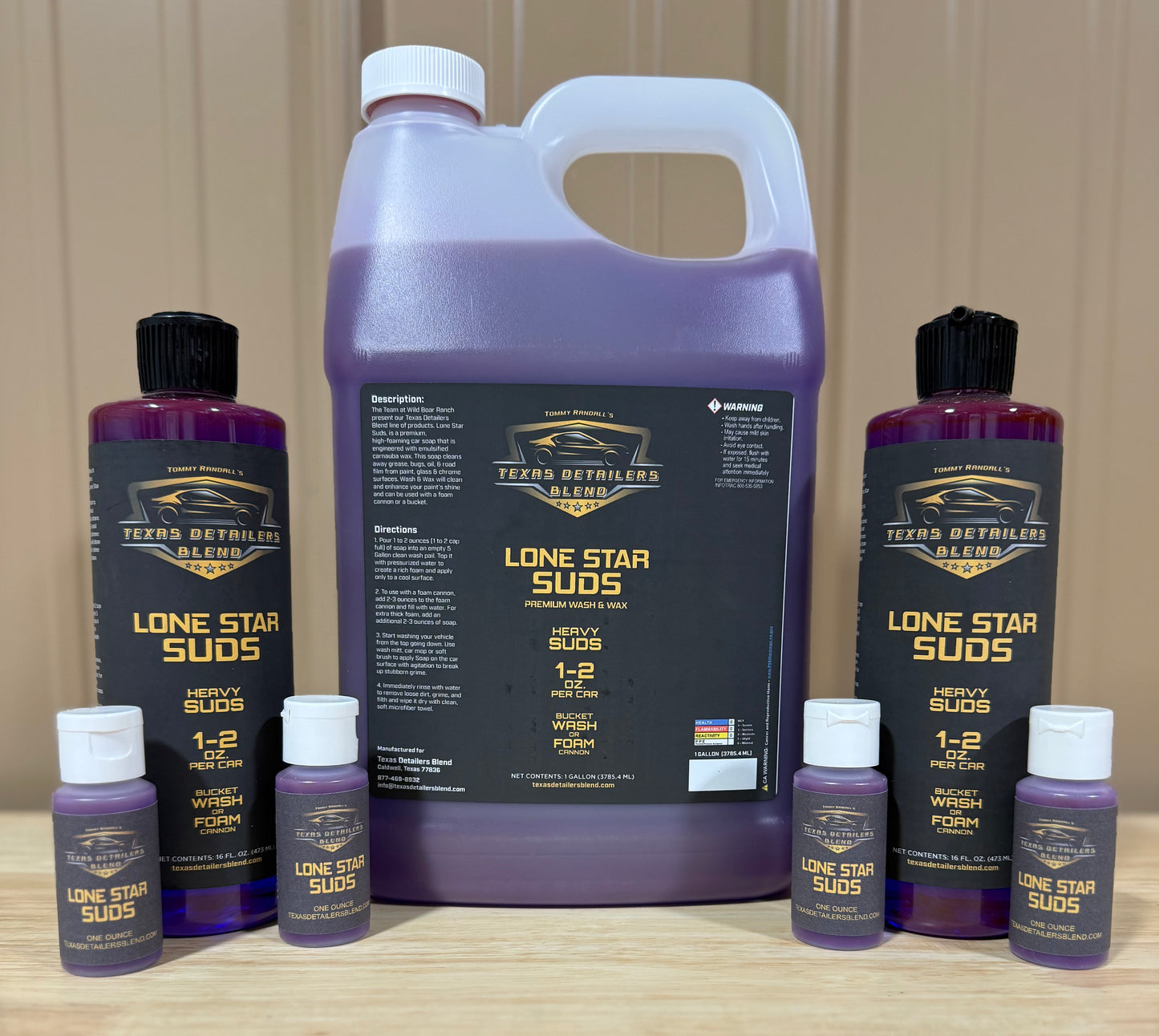 Lone Star Suds - Wash & Wax