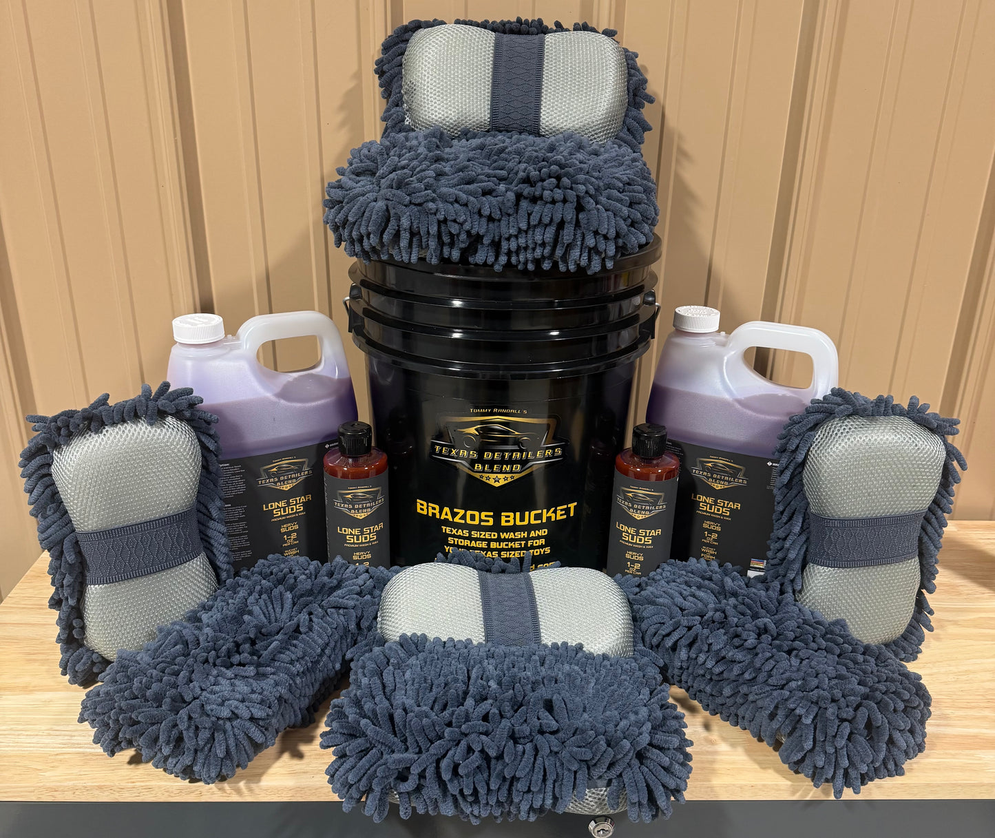 Blackland Microfiber Chenille Wash Sponge
