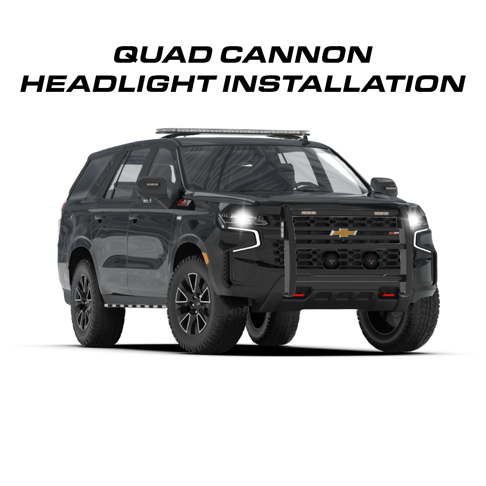 Feniex Quad Cannon LED Hide-Away