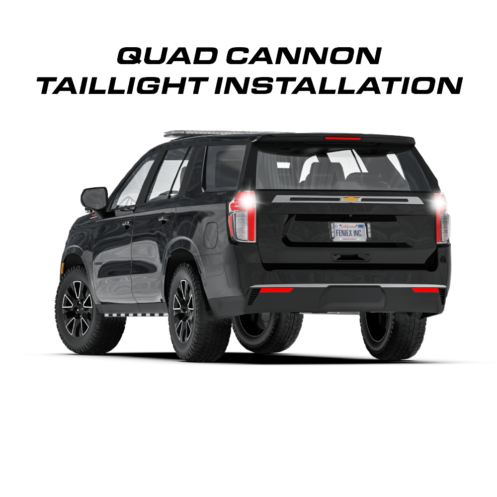 Feniex Quad Cannon LED Hide-Away